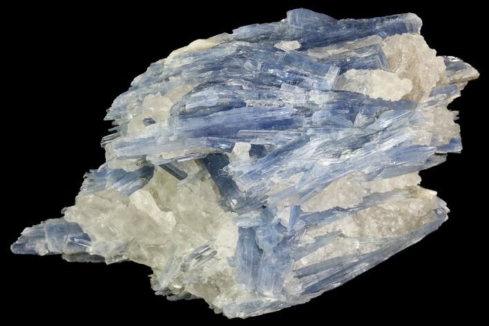 Vibrant Blue Kyanite In Quartz - Brazil #97957